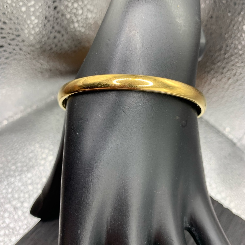 Monet Gold Plated Minimalist Bangle Bracelet Jewelry